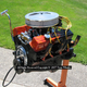 Image for article titled Small Block Chevy Grill Burns Meat, Not Mustangs